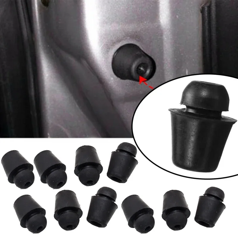 Car Door Shock Absorber Rubber Protector Auto Door/Trunk Shock Absorbing Gasket Rubber Pads Car Door Anti Dampers Sticker