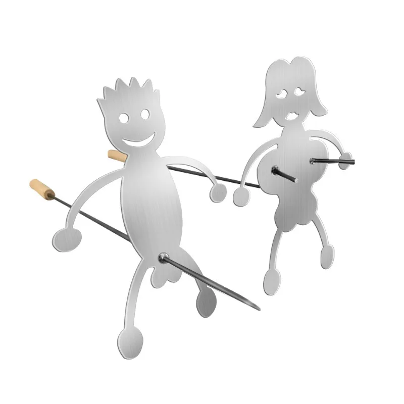 Steel Hot Dog Marshmallow Roaster Funny Metal Craft Skewer Stick Barbecue Fork For Bonfire, Bonfire And Grill Novelty Women Men