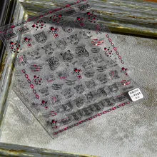 

Tiger Nail Sticker Leopard Pattern High Quality Small Nail Stickers Nail Art Decorations Nail Decals Design Korea Designer