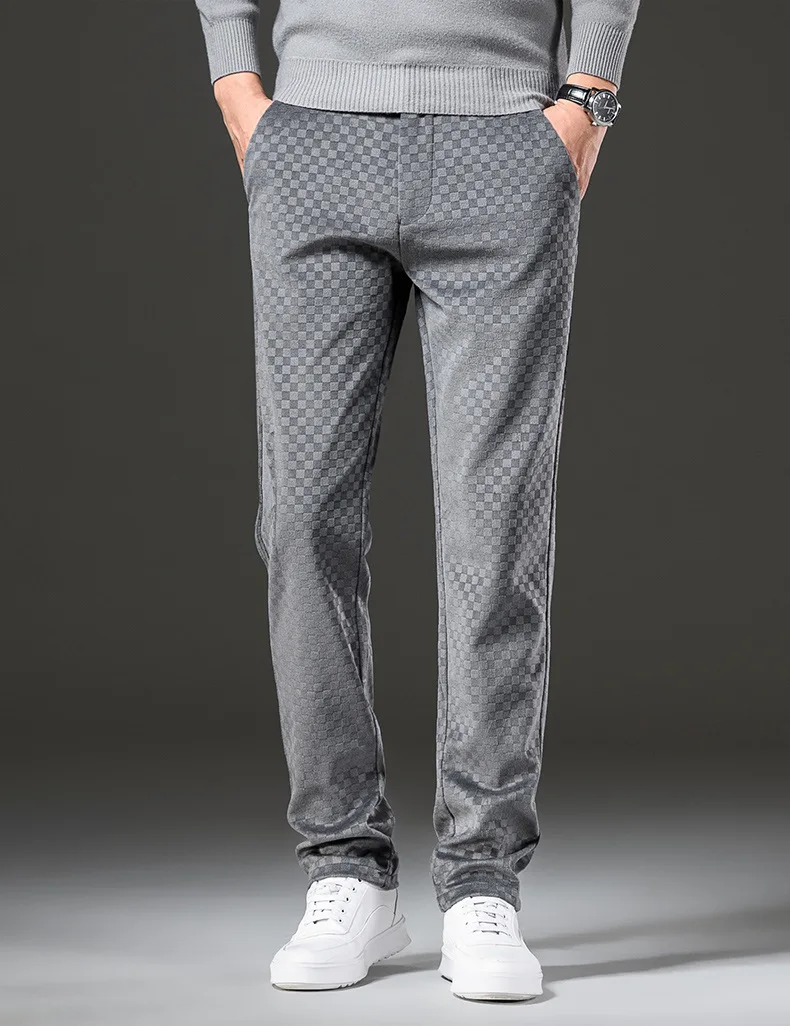 2023 Autumn New Corduroy Pants Fit Straight Classic Business