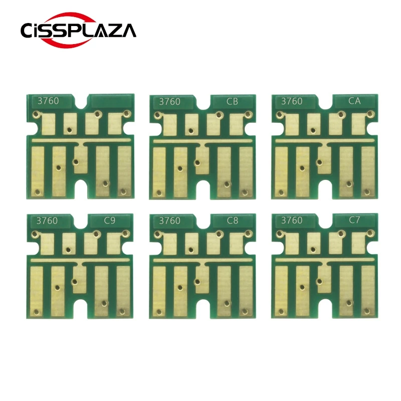 CISSPLAZA One Time Chips Compatible For Ink Cartridge T376 For Epson Picture Mate PM-525 printer chip