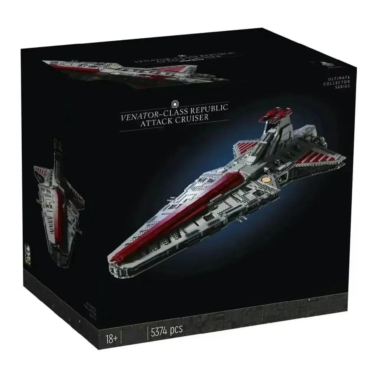 

2023 NEW 75367 Biggest Venator Class Republic Attacks Cruiser Building Set Blocks Bricks Toys for Adult Boy Christmas Gifts