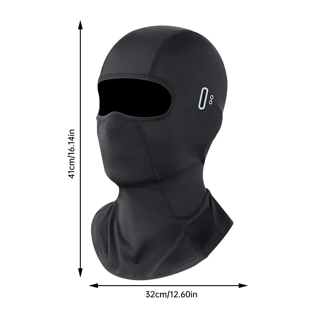 Fashion Motorcycle Balaclava Summer UV Protection Glasses Face Breathable Hole Men Women Quick-Drying Motorcyclist Mask