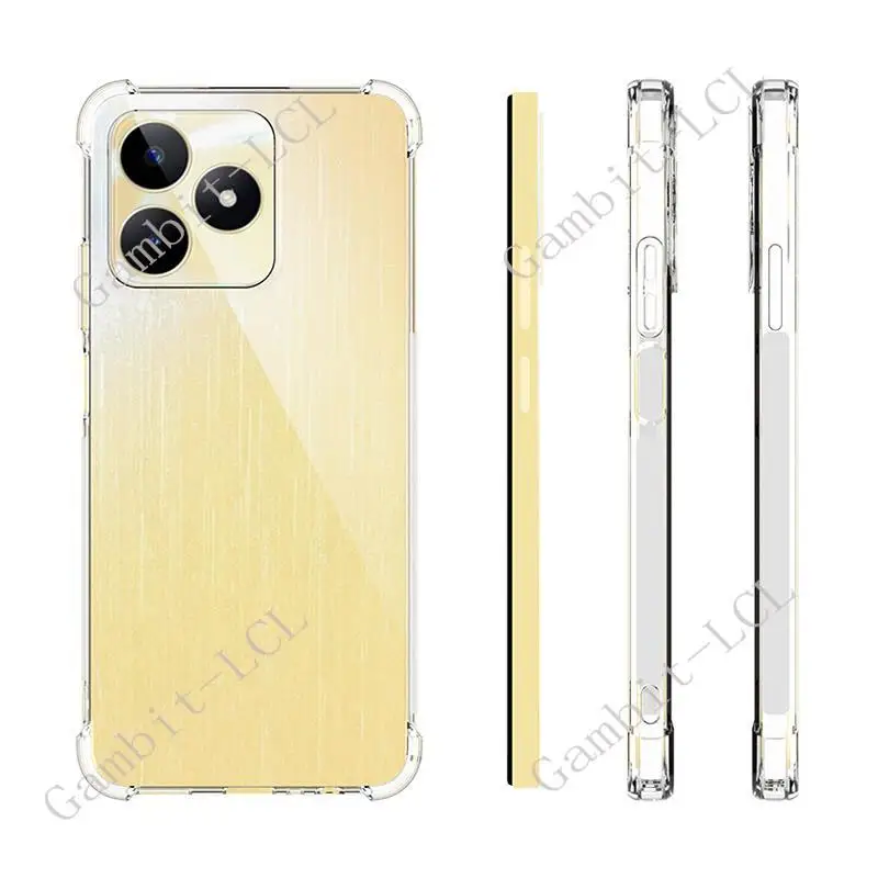 Enhanced Silicone Phone Protective Back Shell - Soft TPU Case