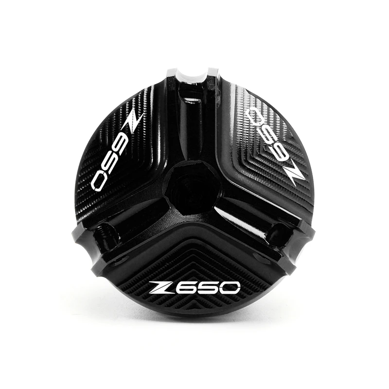 CNC 오일 필러 캡 플러그, 가와사키 Z800 Z650 Z900 Z1000 Z1000R Z1000SX Z900RS 2012-2024 M20 * 2.5 오토바이 액세서리