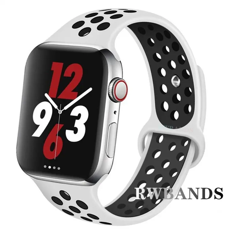 Sport Strap for Apple Watch Band 46mm 44mm 40mm 42-38-41mm 45mm Breathable Bracelet iWatch Series 10 9 8 7 6 SE 5 3 Ultra 2 49mm - Image 58