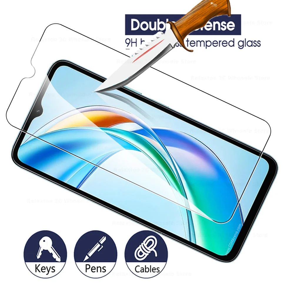 Tempered Glass Screen Protector - 2-Pack Premium Protective Case Films