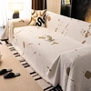 Home Sofa Seat Cover Living Room Sofas Covers Knitted Blanket 3 Seater Sofa Cover Full Set L Shape 2 Seater Cover 4