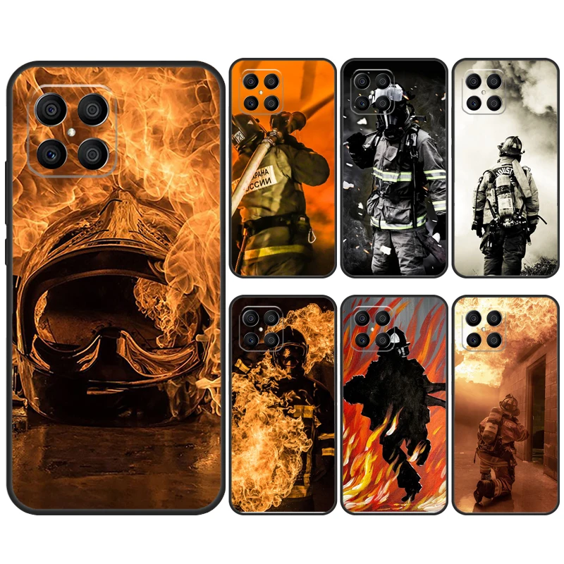 Custodia Fire Fighter Hero Per Samsung Galaxy M32 M31 M21 M55 M12 M52 M20 M13 M23 M33 M53 M14 M34 M54 M30S M31S