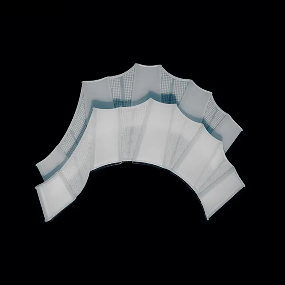 Silicone Finger Web Swim Paddles for Enhanced Swimming Performance