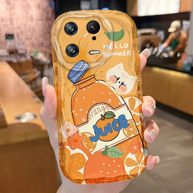 Drinks Wave Protective Phone Case Cover