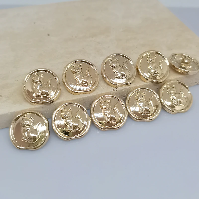 11 -Boutons à Rivets Décoratifs En Bronze Cuivre Pour Jean,50 Pièces De
