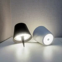 Wireless Bottle Table Lamp Touch Control of 3 Colors and Stepless Dimmable Desk Night Lamp for Bar Wine Bottles Vases Light 2