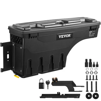 VEVOR 6.6 Gal Truck Bed Storage Box for Ford F-150 1