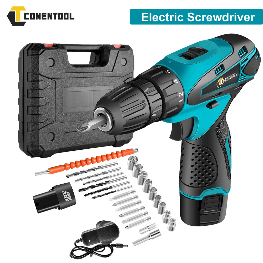 Cordless Screwdriver Rechargeable 12v Rechargeable Electric