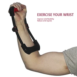 Power Wrist Force Hand Grip Strengthener Forearm Fitness Developer Bodybuilding Strength Training Equipment Sports Arm Exercise