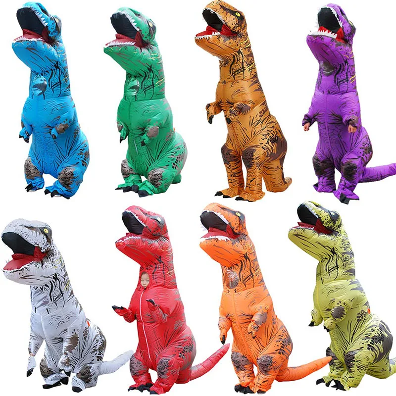 

Anime Dino Inflatable Costume Mascot Cosplay Halloween For Men Women Kid Cosplay Christmas Funny Suits 120-200cm