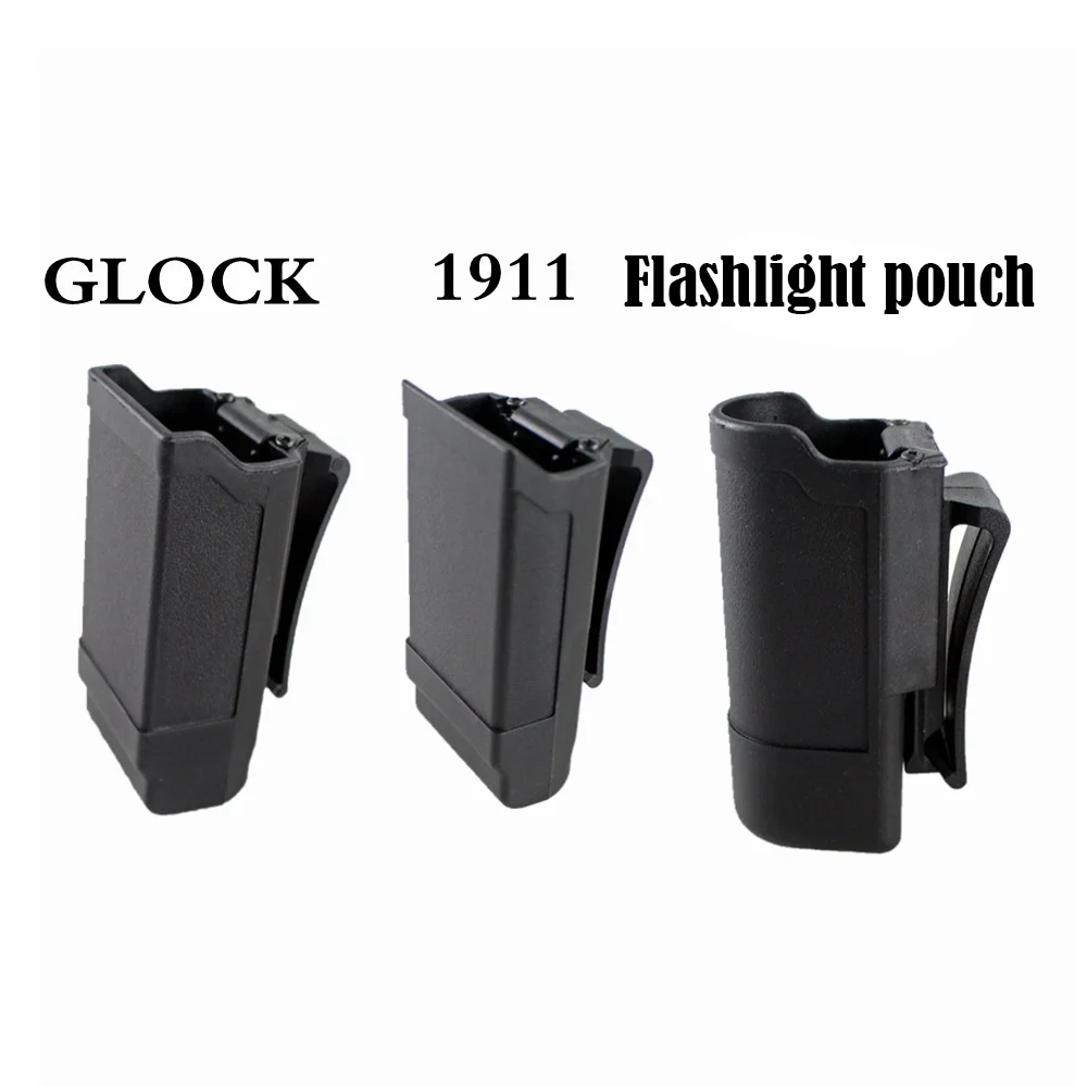 Tactical Single Stack Single Magazine Carrier Holster Holder for .45 ACP 1911 