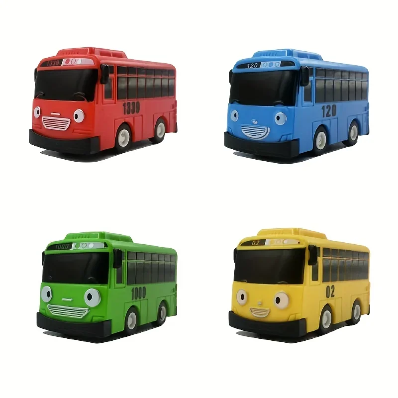 

Mini Bus Cars Toy Pull-Back Motor Vehicle Ride Car Toys for Kids Boys & Girls