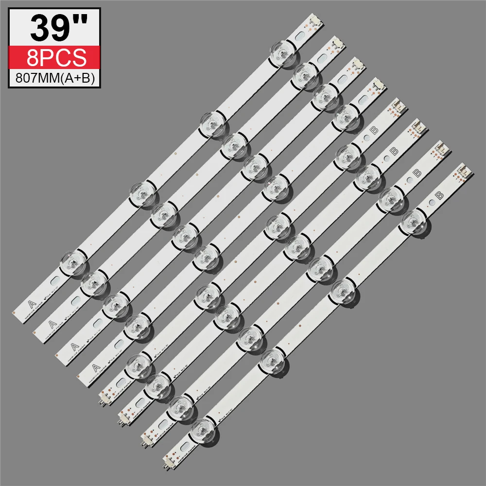 8PCS (4A + 4B) LED Ʈ Ʈ 390HVJ01 lnnotek drt 3.0 39 &39LB5700 39LB650V 39LB5800 39LB561F NC390DUN-VXBP2 V390HJ4-