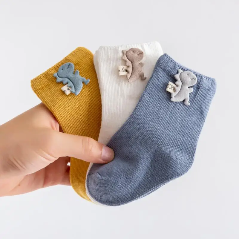 

2022 Autumn And Winter Pure Cotton Children's Patch Socks Cartoon Accessories Baby Socks Baby Socks Boys And Girls Wholesale