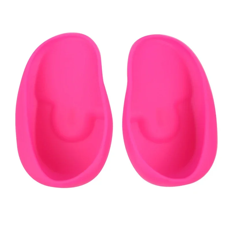 2pcs Silicone Ear Cover Hair Coloring Dyeing Protector Ear Waterproof  Salon Ear Shield Earmuffs Caps Shower Styling Accessories 5