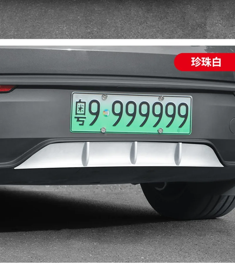 For Tesla Model Y Juniper/Launch 2025 Rear Bumper Spoiler Rear Lip Surround Rear