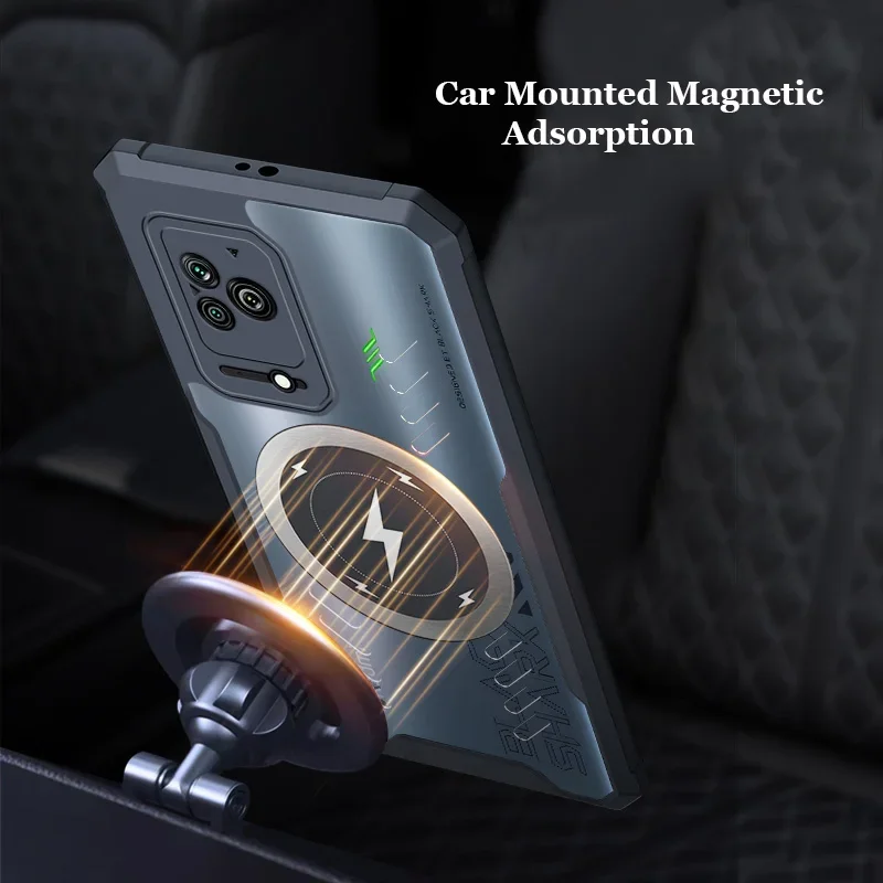 Heat Dissipation Transparent Soft Back Phone Case with Full Cover Protection