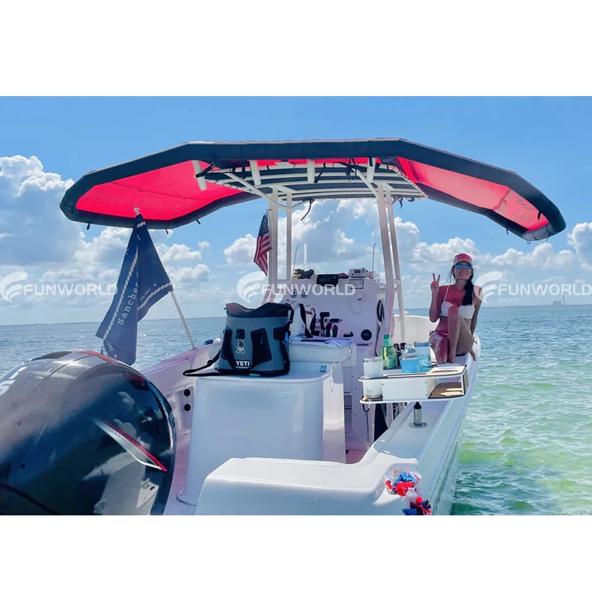 Summer Inflatable Boat Sun Shade Foldable Sunroof Sunshade Boat Canopy Yacht Awning Accessories