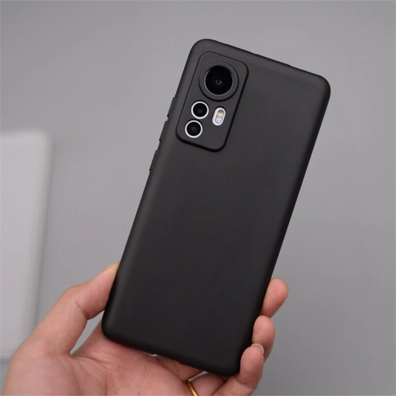  Compatible with Xiaomi 12S Ultra Case, Matte Hard PC Back &  Soft TPU Bumper Cover for Xiaomi 12S Ultra, Black : טלפונים סלולריים  ואביזרים