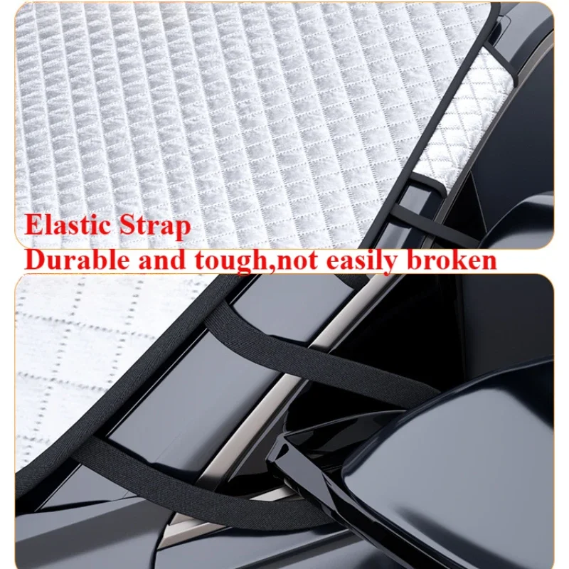 For Suzuki Ertiga Swift Wagon R Car Front Windshield Sunshades Anti-snow Cover Ice Frost Guard Sun Protection Waterproof Cover