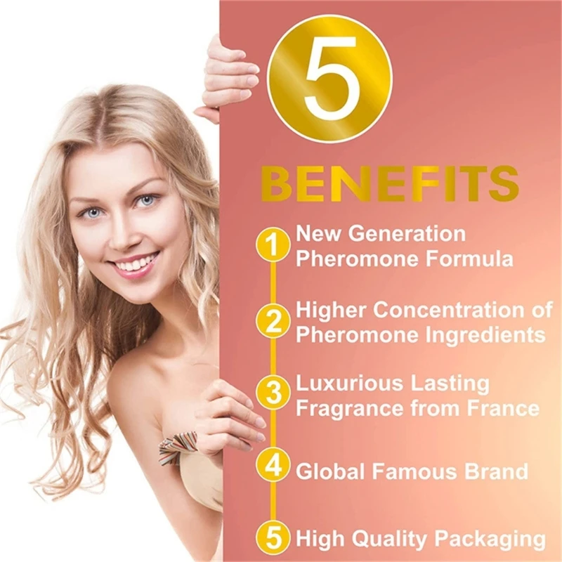 Pheromone for Her/Him [Attract Men/Women] Strength Human Pheromone Formula Sex Flirting Erotic