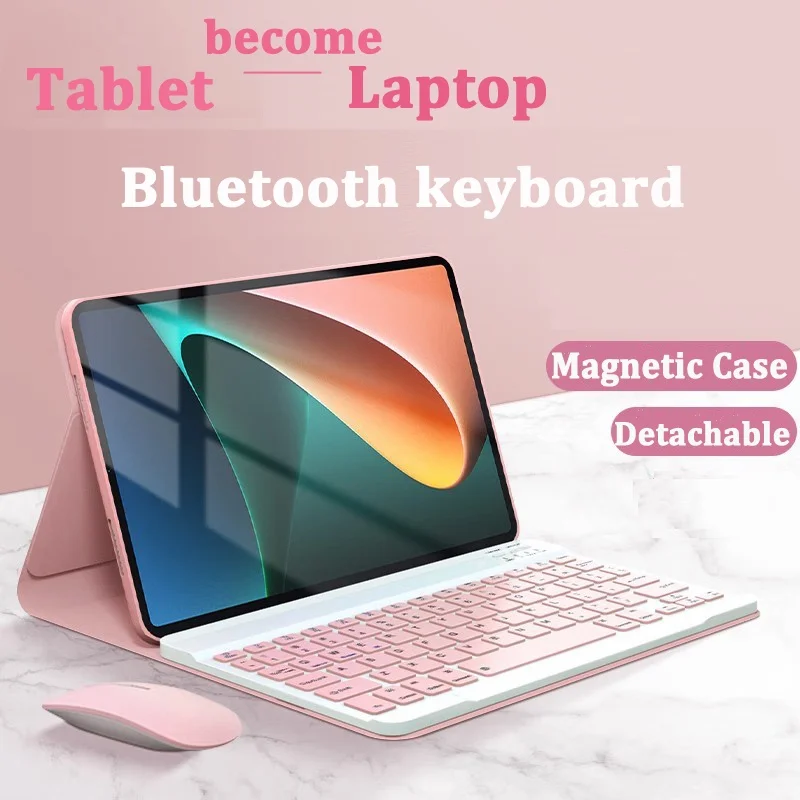 

Detachable Magnetic Case for Lenovo Legion Y700 8.8 Inch 2nd 2023 Wireless Bluetooth Keyboard Case with Mouse Slip Soft Shell