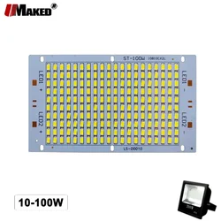2Pcs LED PCB Floodlight Aluminum Plate10W 20W 30W 50W 100W Full Power SMD5730 Lighting Source Panel For Outdoor Lamp Replate DIY