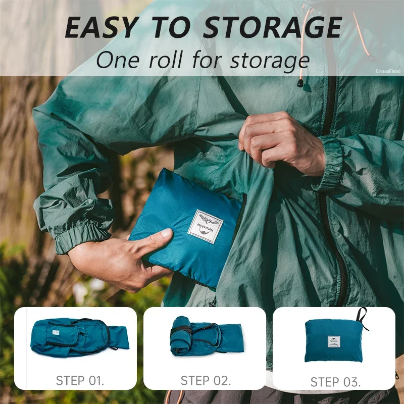 Naturehike Outdoor-Rucksack 18L 22L 25L 30L Ultraleichter Wasserdichter Faltbarer Rucksack für Herren und Damen Camping-Wanderrucksack – Detail 4