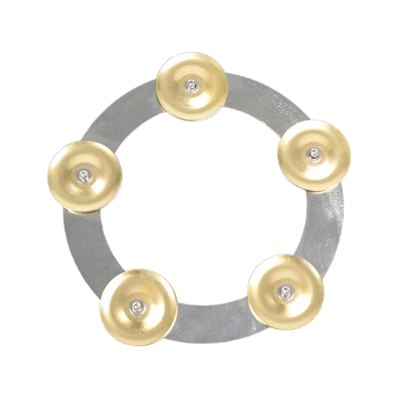 Cymbal Ching Tambourine Percussion Accessories for Kids Adults Ensemble KTV