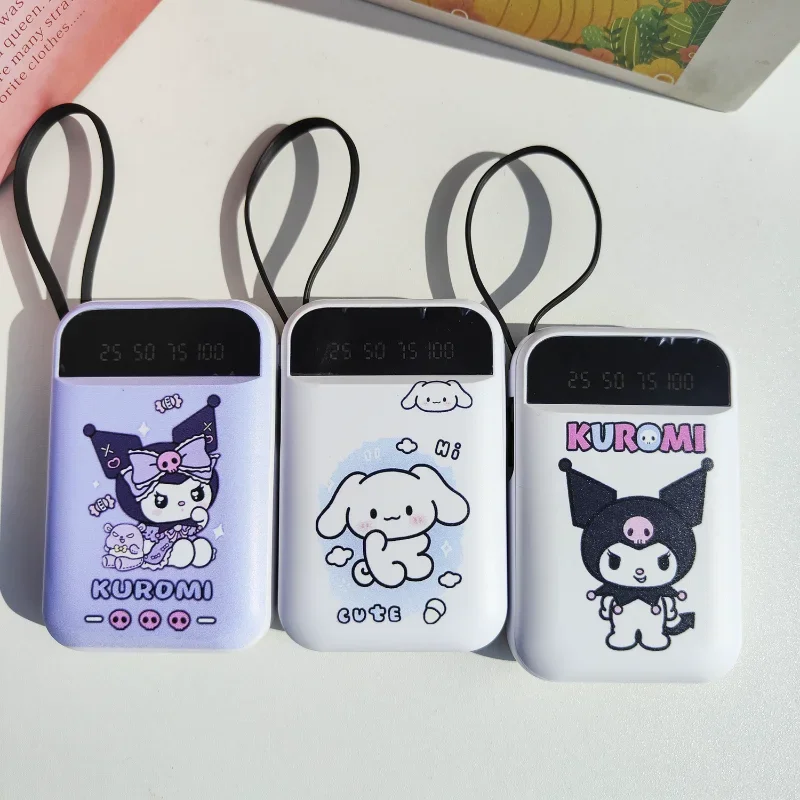 Sanrio Kulomi Cute My Melody Pochacco Mini Power Bank 20000 Mah Ricarica Rapida Telefono Cellulare Portatile Ultrasottile Universale