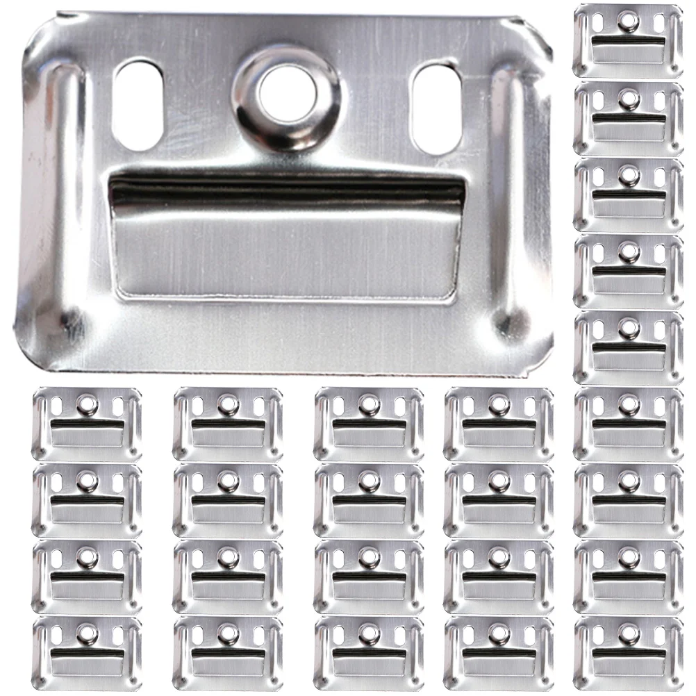

100pcs Wall Panel Buckle Replacement Stainless Steel Furniture Buckle Clamp