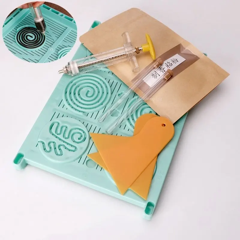 

Набор инструментов для благовоний «сделай сам», домашняя нить, поднос для благовоний, Лежачее приспособление для благовоний, пресс-форма для экструзии