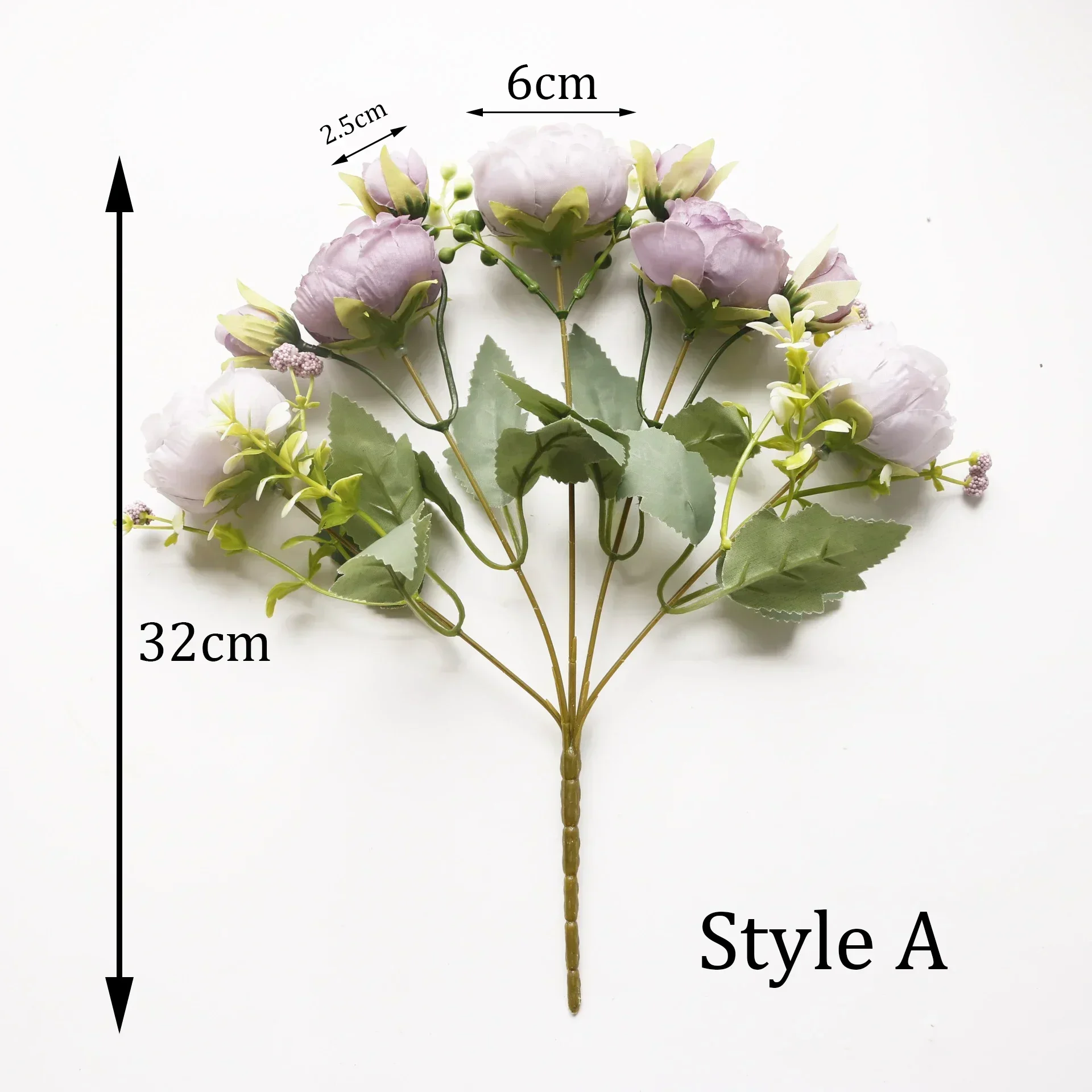 Rose Silk Peony Artificial Flowers Bouquet 5 Big Head 4 Bud for Home Wedding Decoration In Door 30cm artificial plants,artificial flowers,artificial flower bouquet,artificial flower