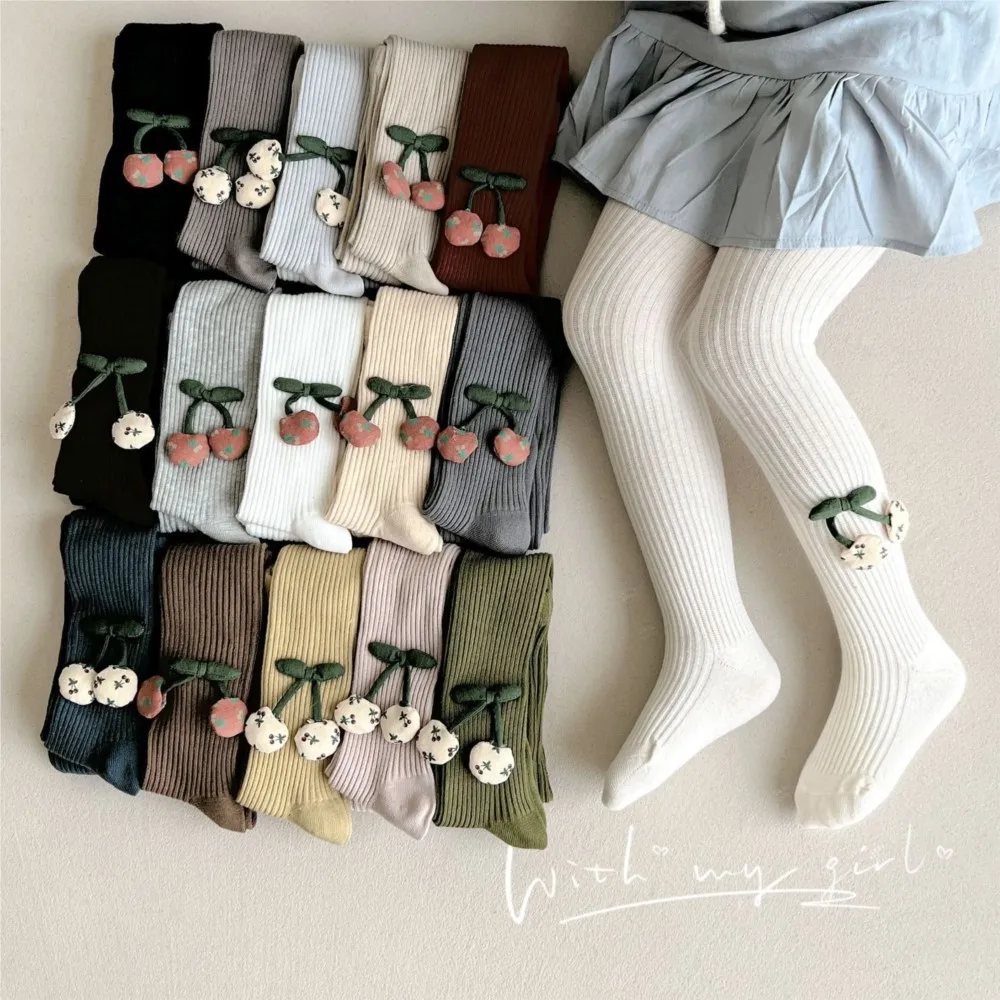 Kids Leggings Candy-colored Mori Jumpsuit Leggings