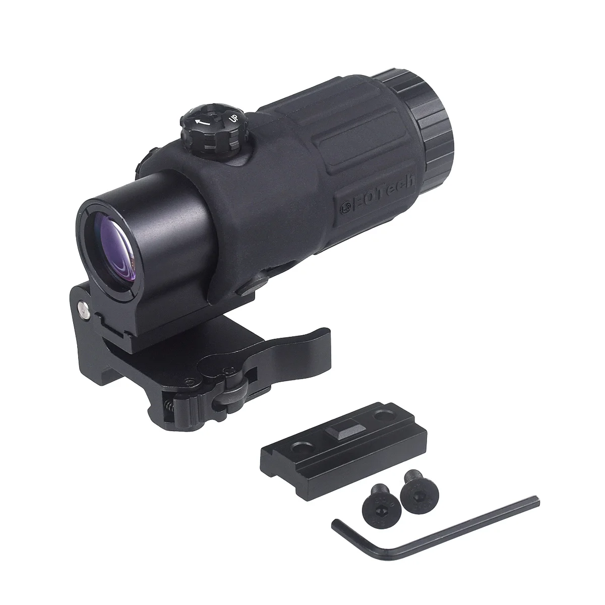 Tactical Red Dot Holographic Sight with Magnifier for Hunting Riflescopes and Airsoft Guns