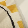 Modern Style bedroom decor carpet thickend plush lounge floor mat Irregular shapes carpets for living room fluffy soft study rug 6