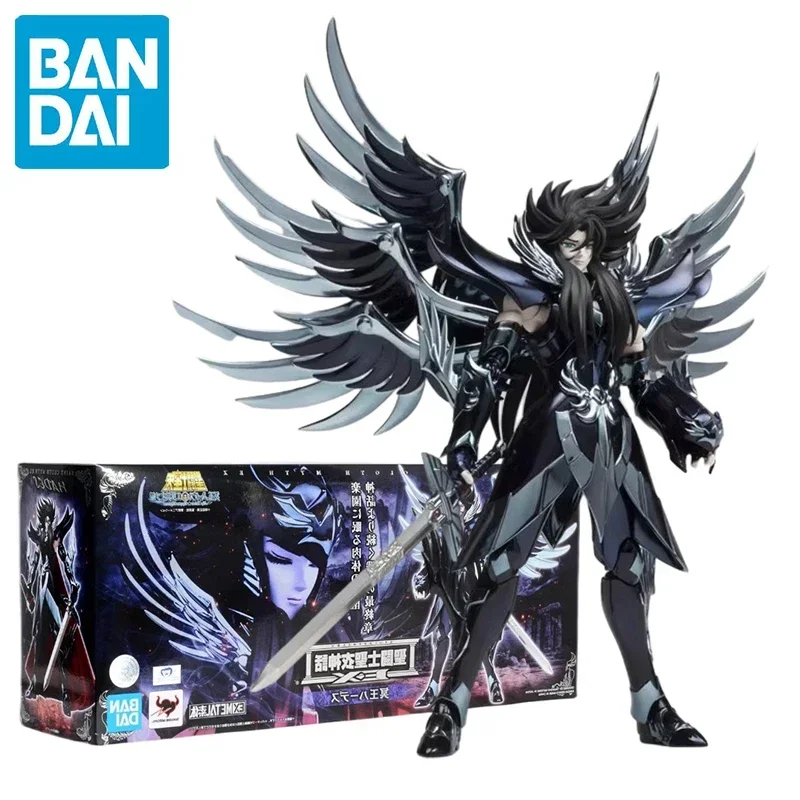 

Original Bandai Saint Seiya Cloth Myth Ex Hades Chapter Figure Movable Pvc Action Figures Metal Armor Statue Model Toy Xmas Gift