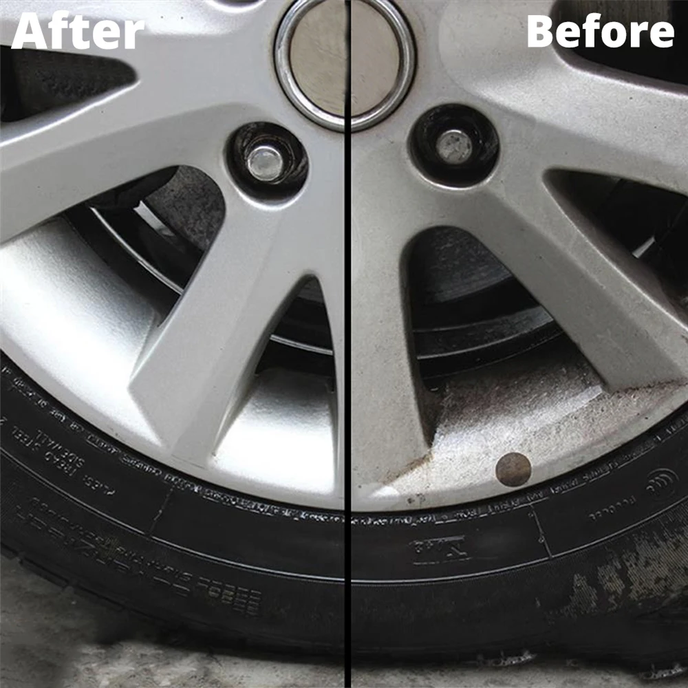 Repair14 20ml-100ml Portable Car Rim Wheel Ring Cleaner car cleaning agent High Concentrate Tire Detergent Cleaning Agent Dent Remover