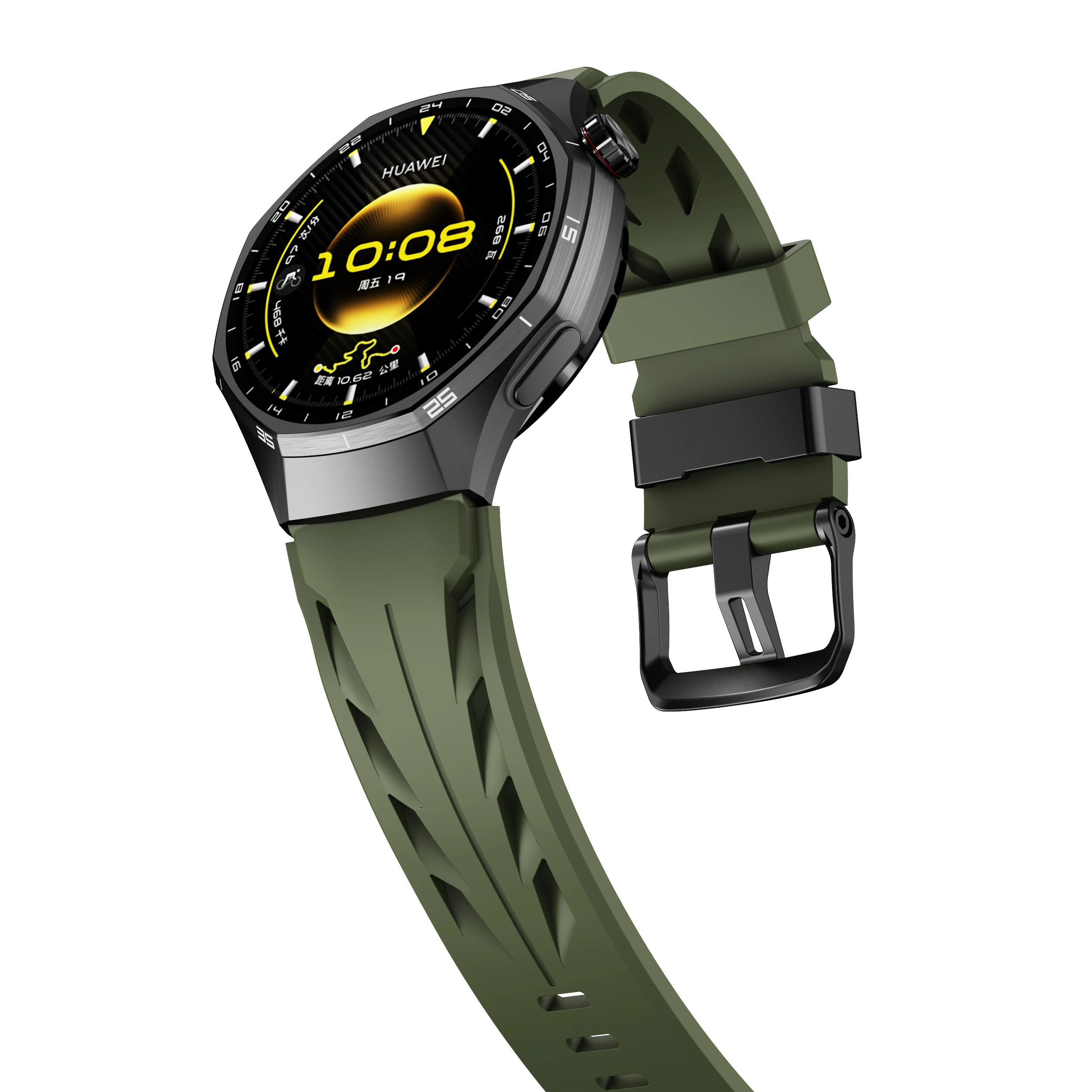 Versatile 22mm Silicone Watchband Bracelet - Premium Strap