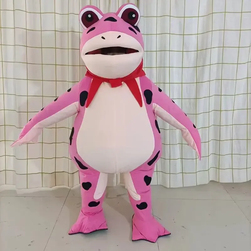 

Simbok Children's Mascot Frog Costume Inflatable Adult Walking Performance Clothes Toad Gas Model Funny Decorations