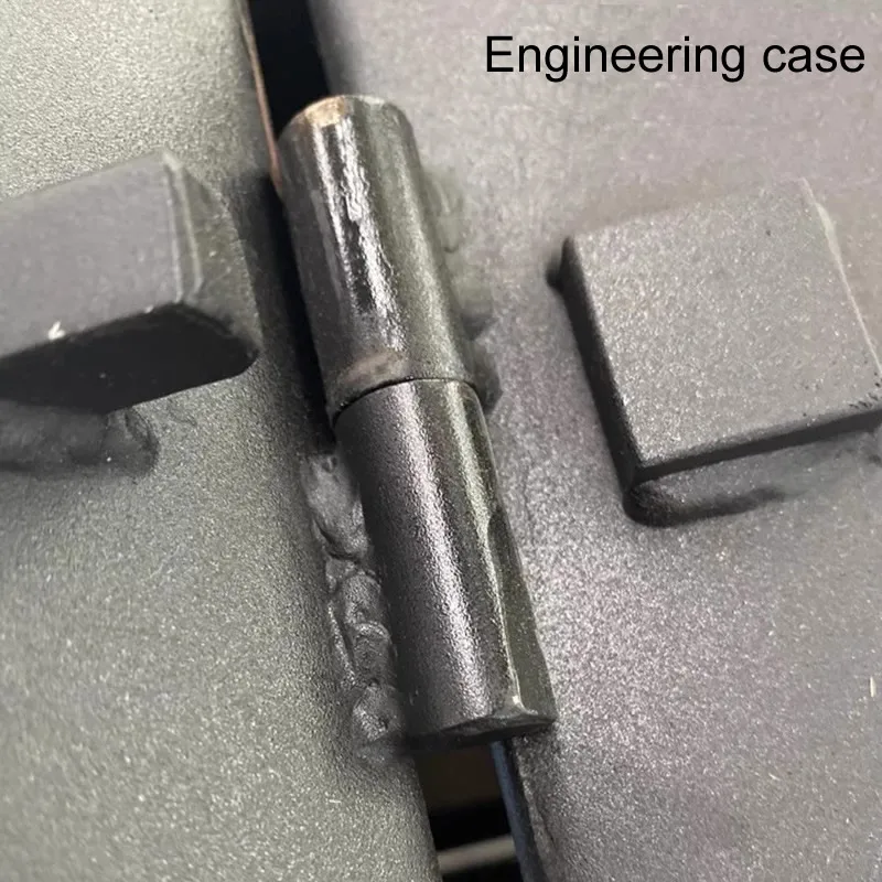 Stainless Steel Hinges Door Hinges Welded Door Shaft Cabinet Hinge with Bearing Cylindrical Door Shaft Iron Hinge Detachable Removable for Anti-door Secret