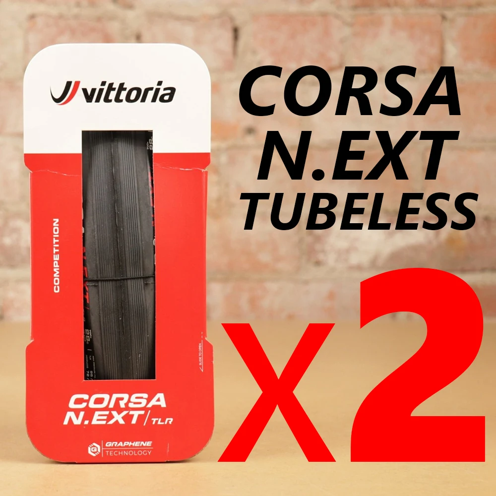 Vittoria コルサ ネクスト Corsa N.EXT 2本 28c tlr Vittoria ヴィットリア 【2本セット】CORSA N.EXT TLR（コルサ