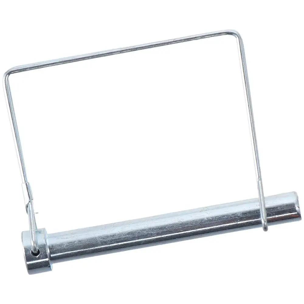 1Pc Carbon Steel Shaft Locking Pin 1/2" x 3-1/2" Large Spring Buckle Pin Square 12 x 90mm Wire Lock Lawn, Garden